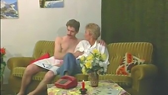 Older Woman Enjoys Anal Sex