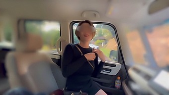Amateur Couple Watches As A Man Gets A Facial In Public
