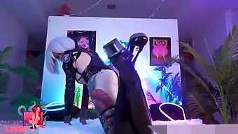 Un 2b Nesățios Se Urcă La Bordul Unui Penis Mare. Vrăjitoarea Digitală Nier Automata