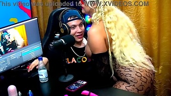 Andressa Sanchez Seduces Ruan, Showcasing Her Butt And His Manhood On Camera - Podcast Pápum No Barraco - Full Version On Sheer/Red